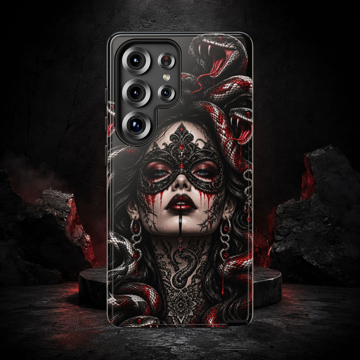 MEDUSA NOIR – Serpent Queen | Phone Case