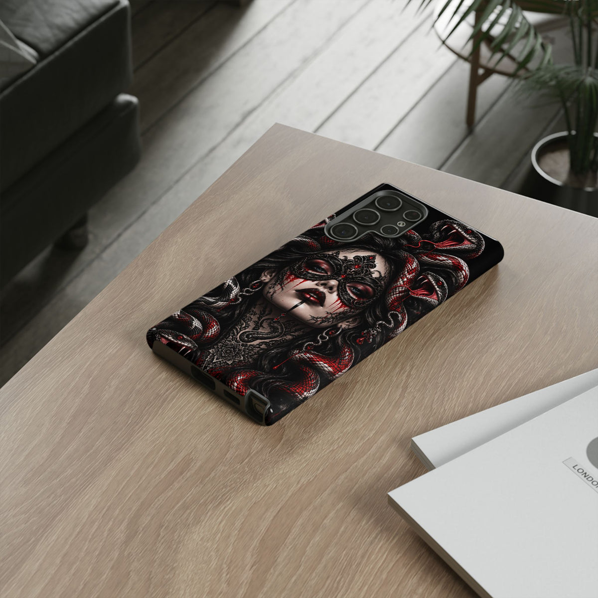 MEDUSA NOIR – Serpent Queen | Phone Case