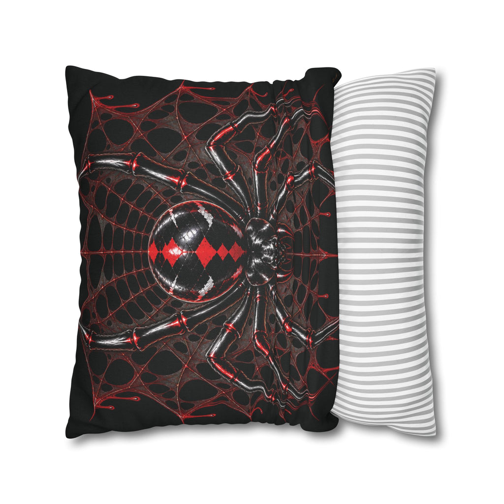 BLACK WIDOW – Spider | Gothic Throw Pillow