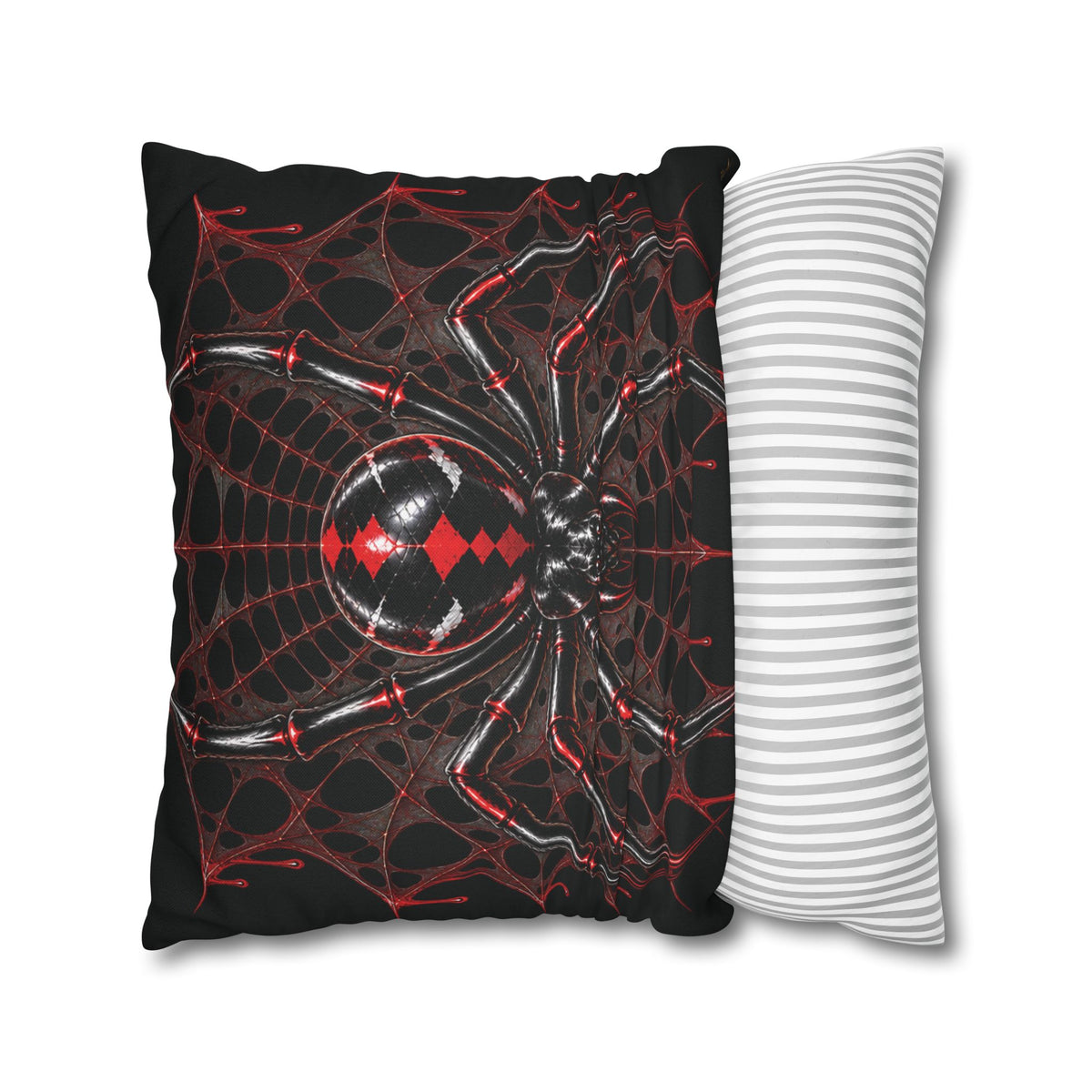 BLACK WIDOW – Spider | Gothic Throw Pillow