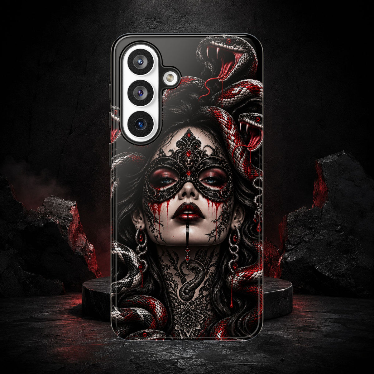 MEDUSA NOIR – Serpent Queen | Phone Case