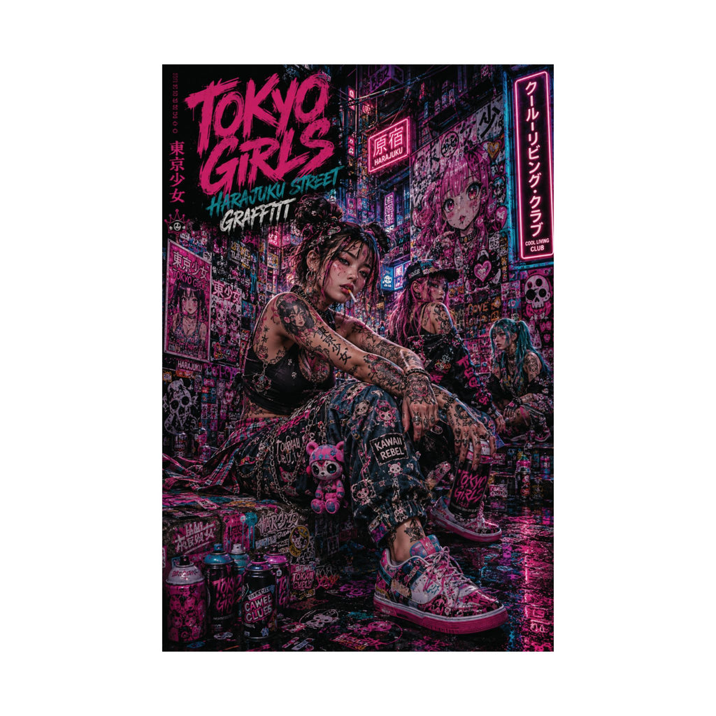 TOKYO GIRLS™ – Graffiti Queens | Harajuku Street