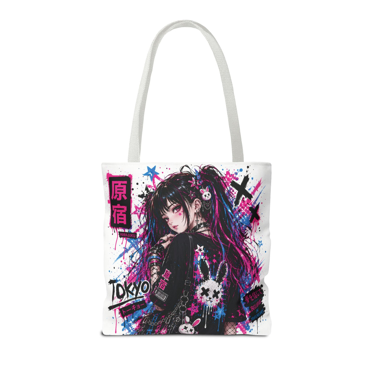 TOKYO GIRLS – Harajuku Girl | Graffiti Tote Bag