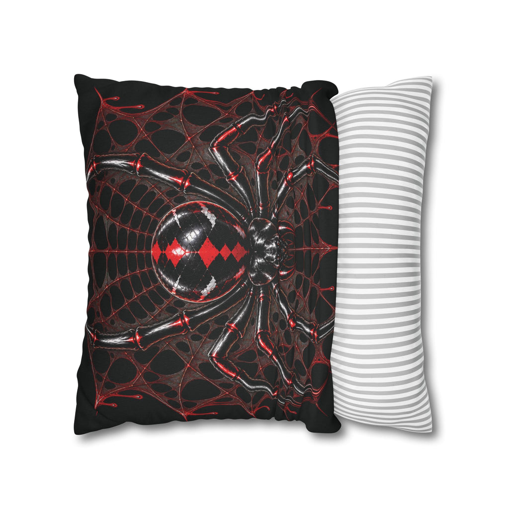 BLACK WIDOW – Spider | Gothic Throw Pillow