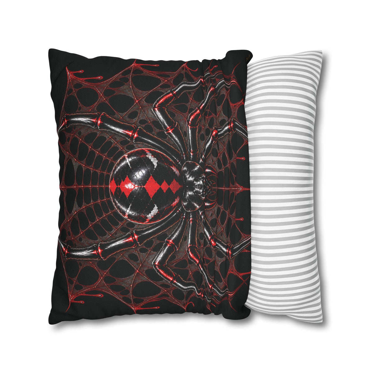 BLACK WIDOW – Spider | Gothic Throw Pillow