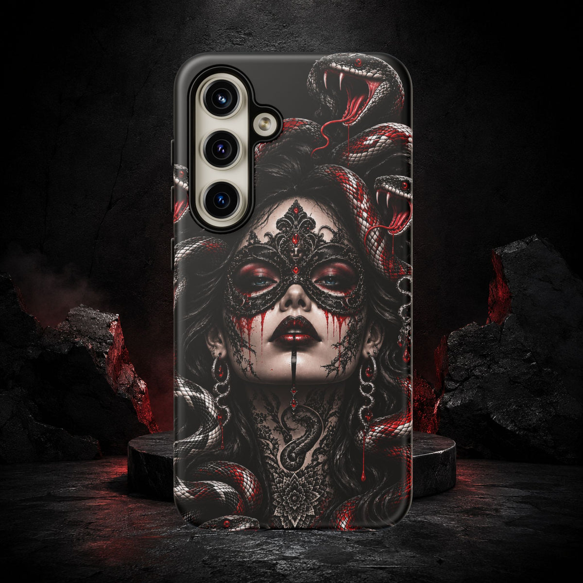 MEDUSA NOIR – Serpent Queen | Phone Case