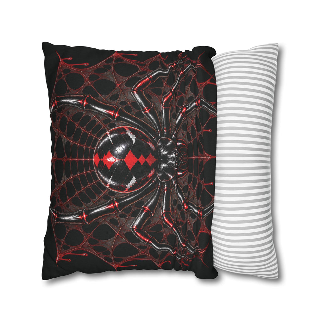 BLACK WIDOW – Spider | Gothic Throw Pillow