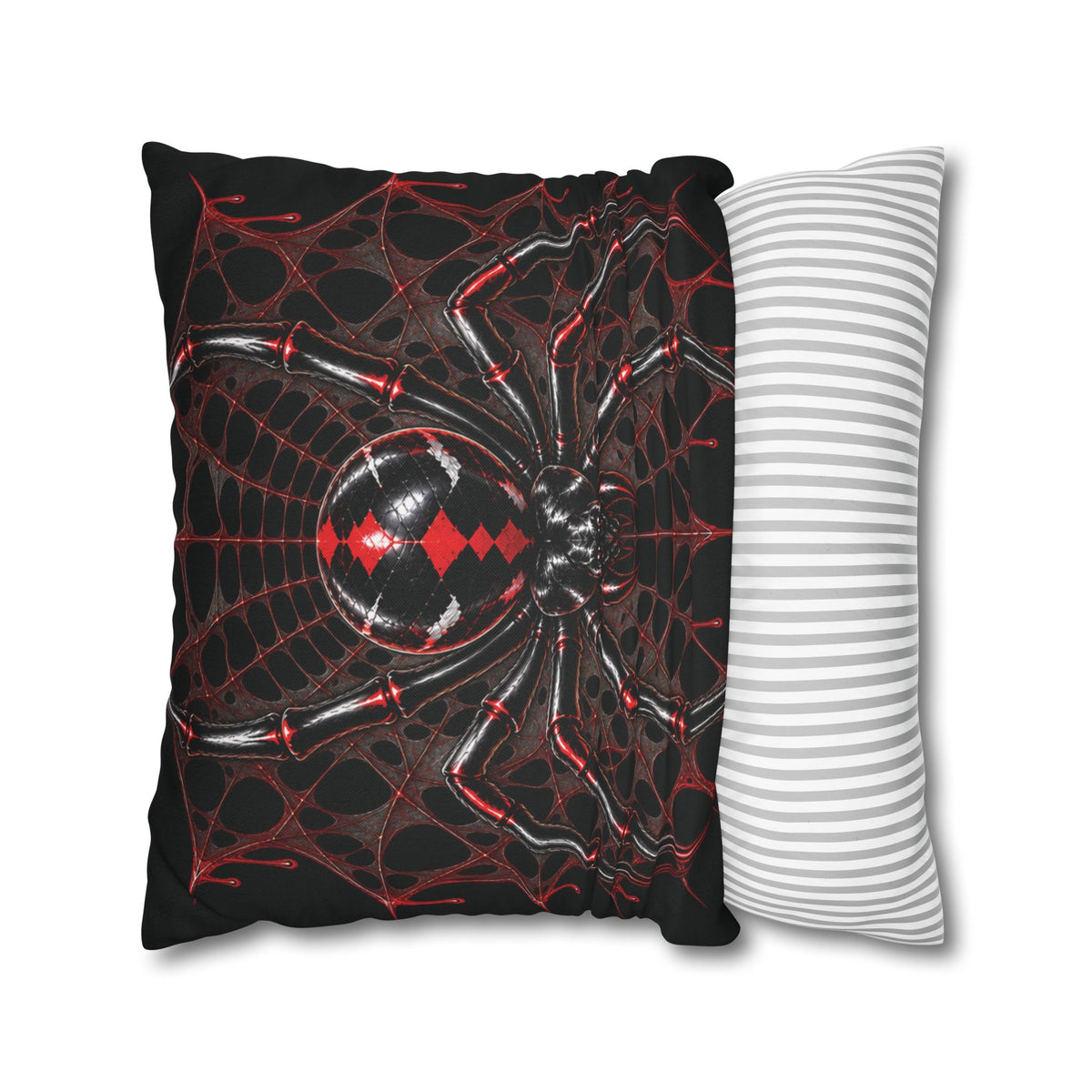 BLACK WIDOW – Spider | Gothic Throw Pillow