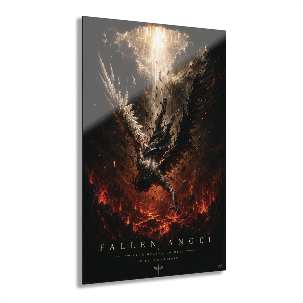 FALLEN ANGEL – Single Choice | Gothic Acrylic Print
