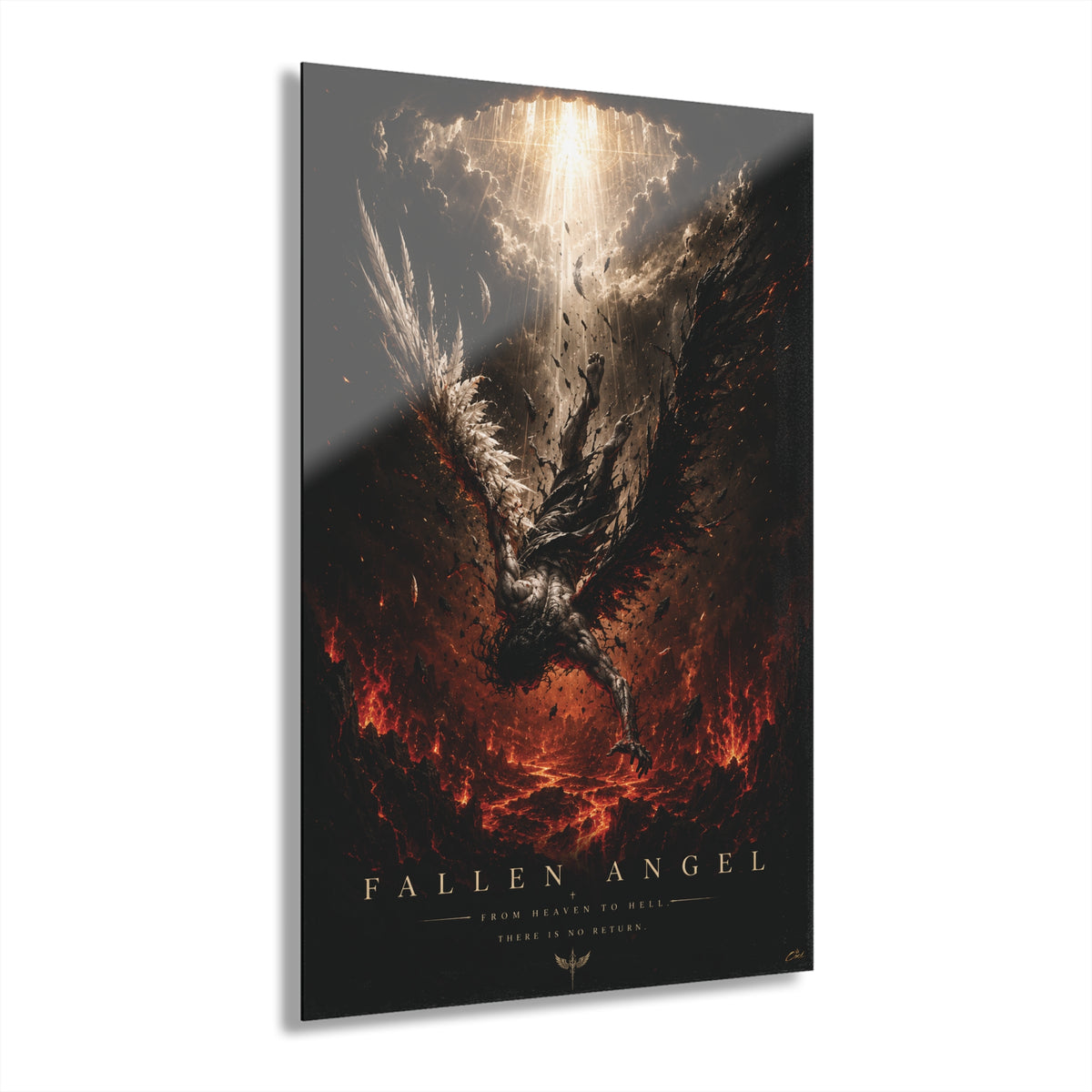 FALLEN ANGEL – Single Choice | Gothic Acrylic Print