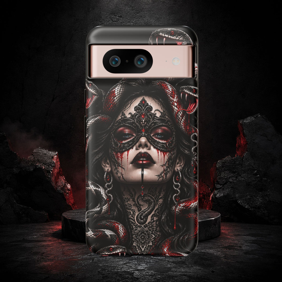 MEDUSA NOIR – Serpent Queen | Phone Case
