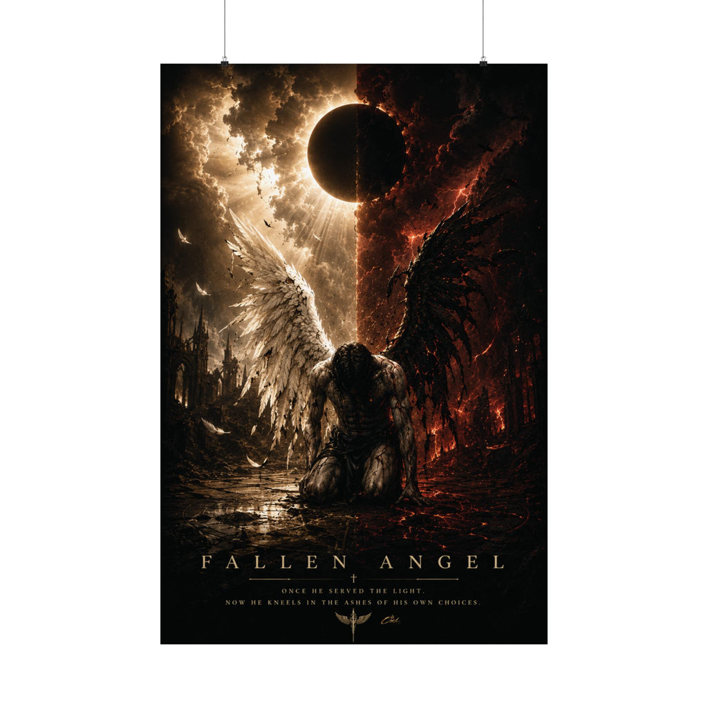 FALLEN ANGEL – Last Prayer | Gothic Poster