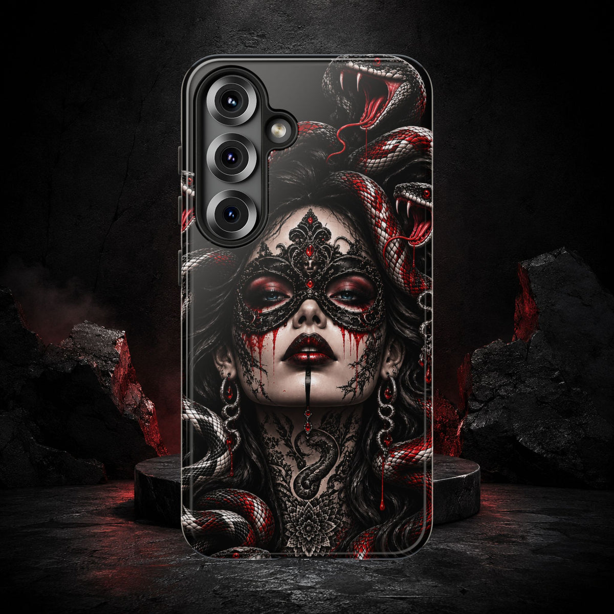 MEDUSA NOIR – Serpent Queen | Phone Case