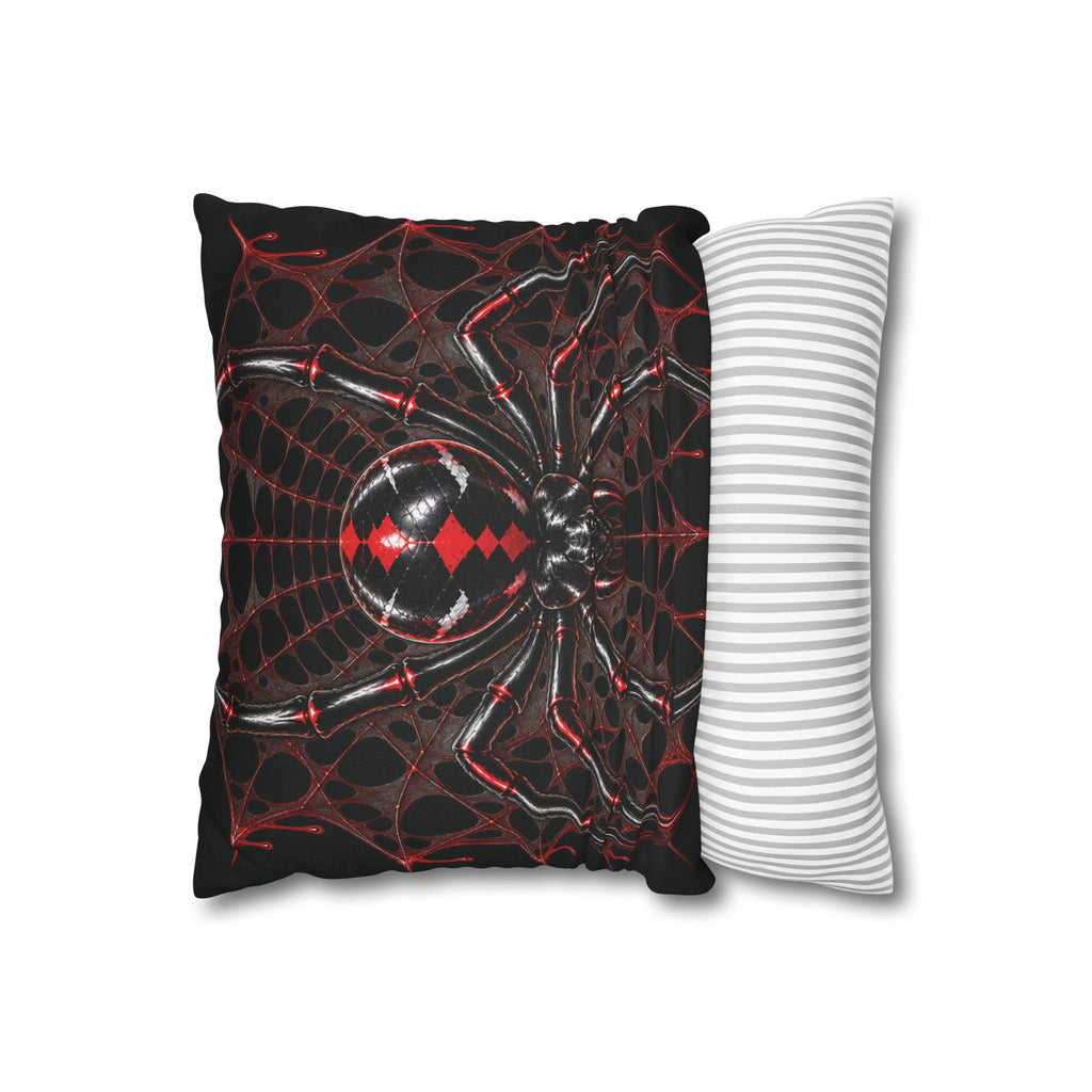 BLACK WIDOW – Spider | Gothic Throw Pillow