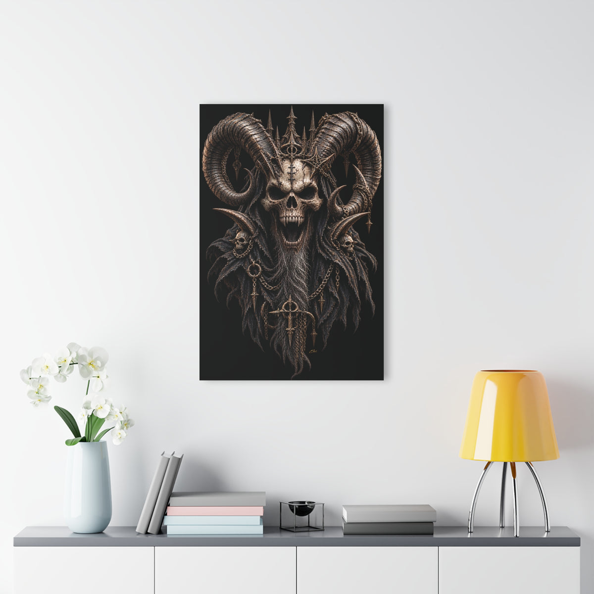 FALLEN ANGEL – The Ashen Crown 3D | Acrylic Print