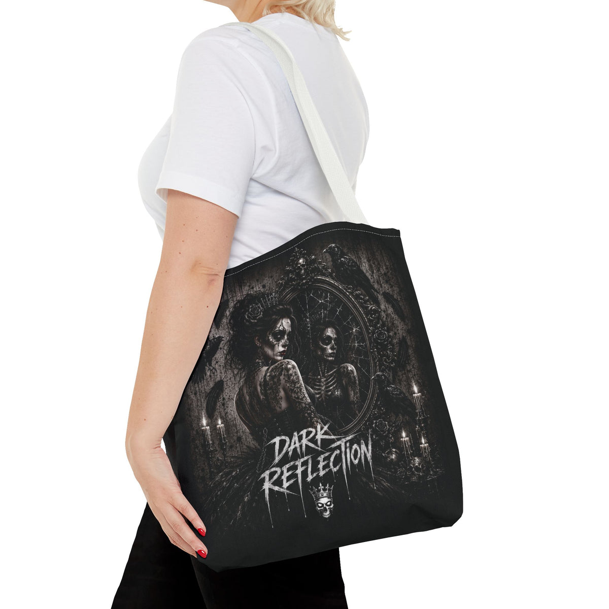 DARK REFLECTIONS – Dark Reflection | Gothic Tote Bag