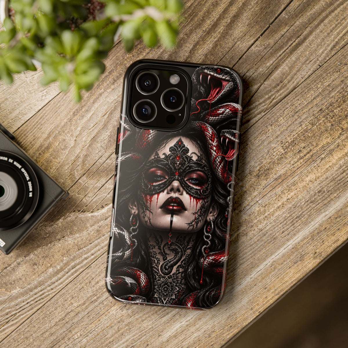 MEDUSA NOIR – Serpent Queen | Phone Case