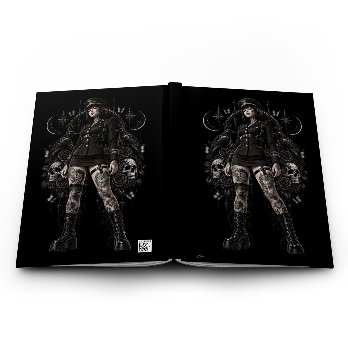 DARK REFLECTIONS – Raven Queen | Hardcover Journal