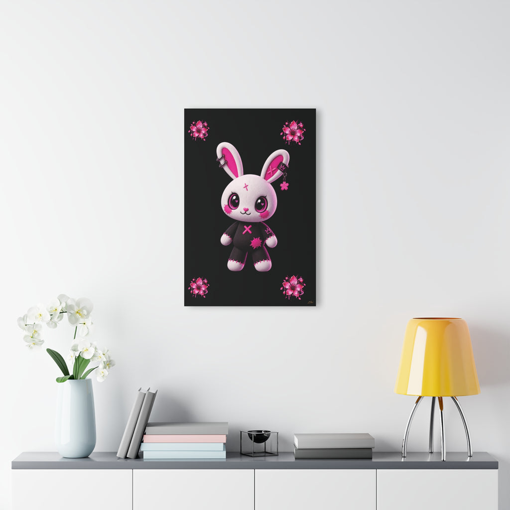 SHIBUYA NEON – Electric Bunny | Premium Acrylic Wall Art | Kawaii Anime Decor | Japanese Cyberpunk Room Art | Cool Living Club