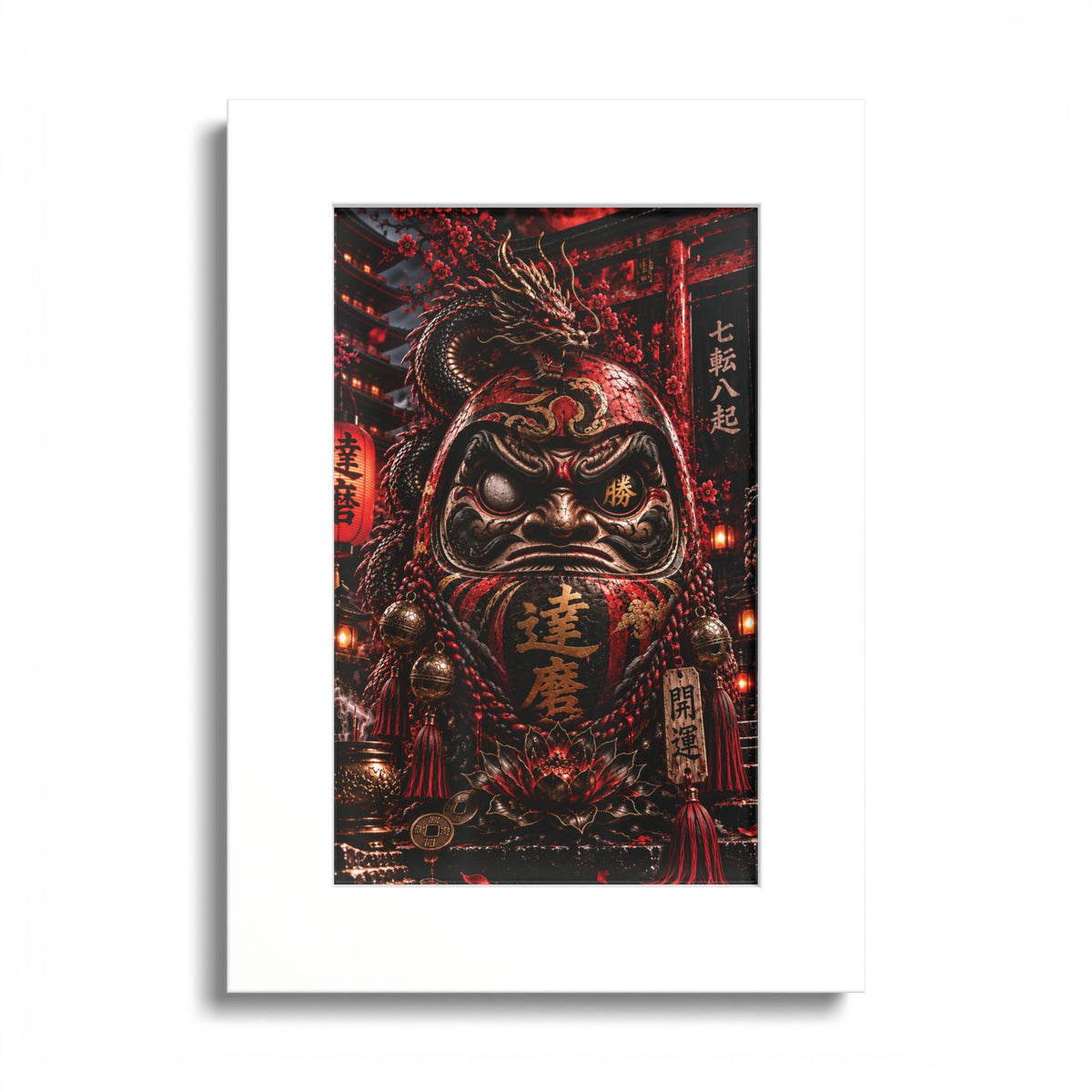DARK DARUMA – Rise Again | Framed Poster