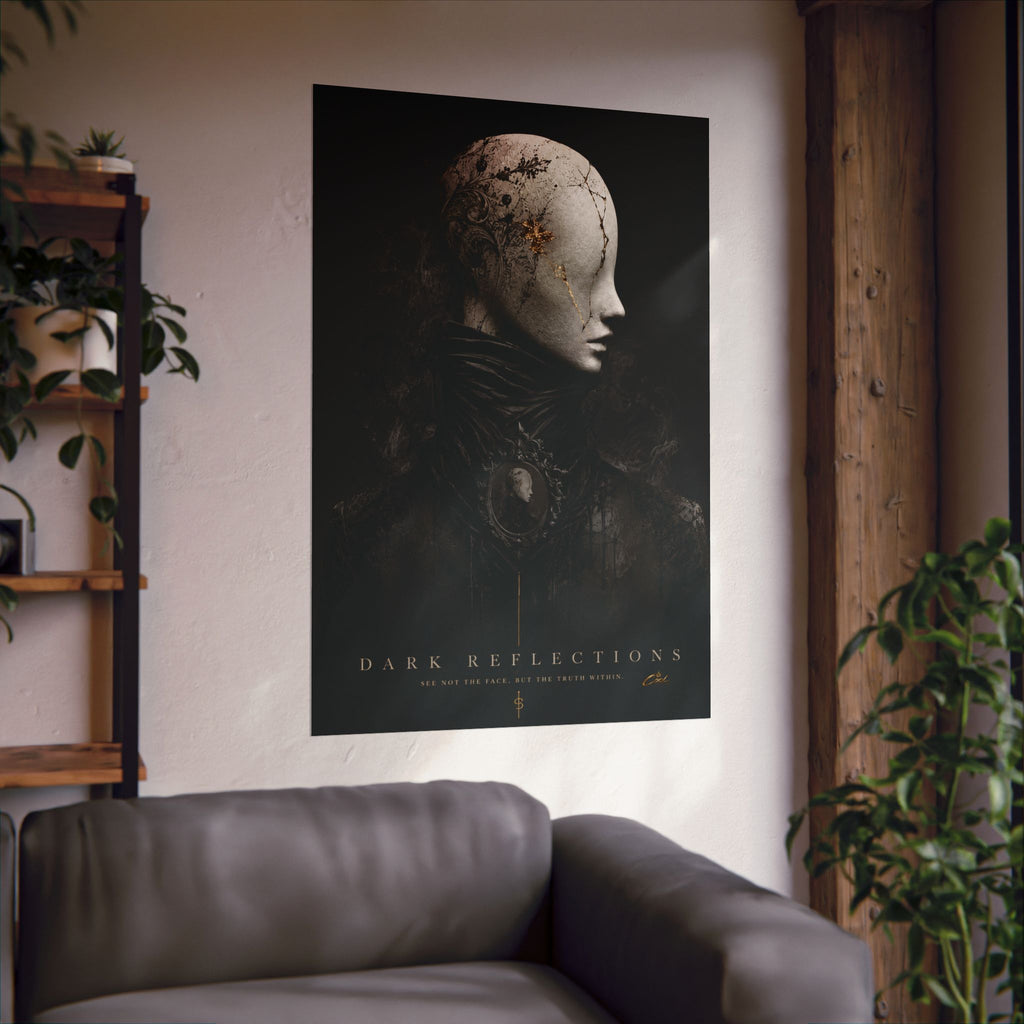 DARK REFLECTIONS – The Faceless | Gothic Poster