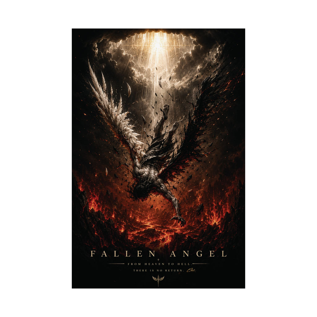 FALLEN ANGEL – Descent Into Damnation | Poster