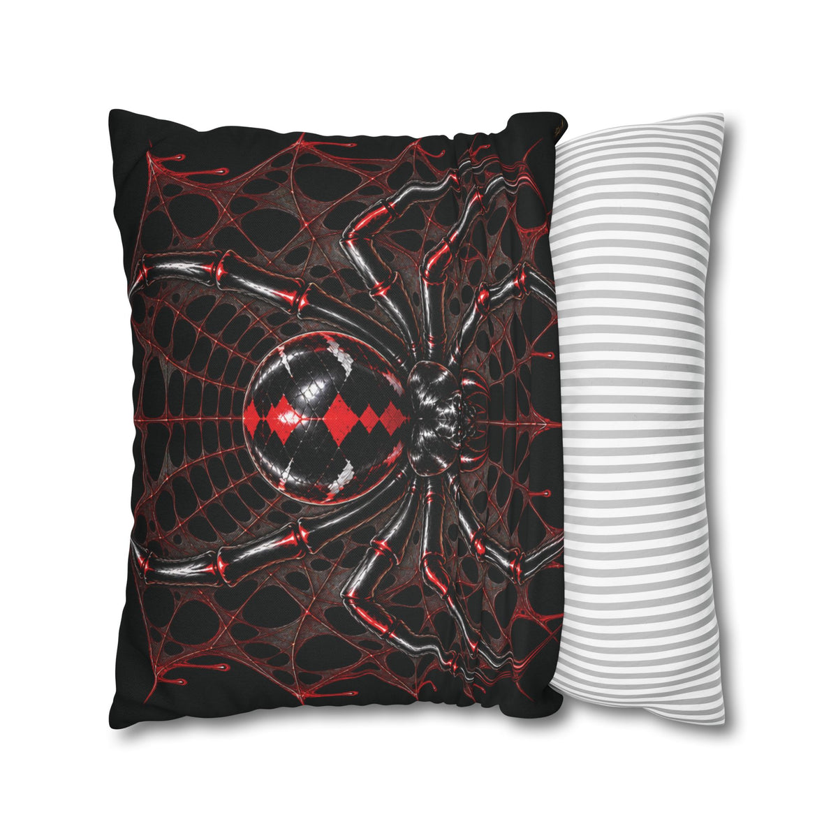 BLACK WIDOW – Spider | Gothic Throw Pillow