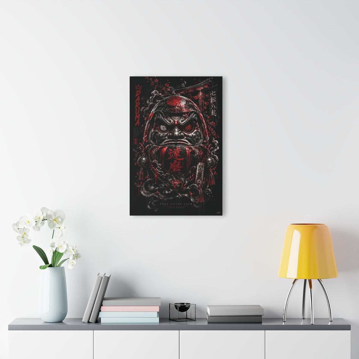 DARK DARUMA – Japanese Spirit | Acrylic Print