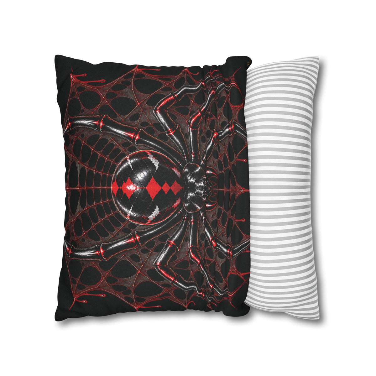BLACK WIDOW – Spider | Gothic Throw Pillow