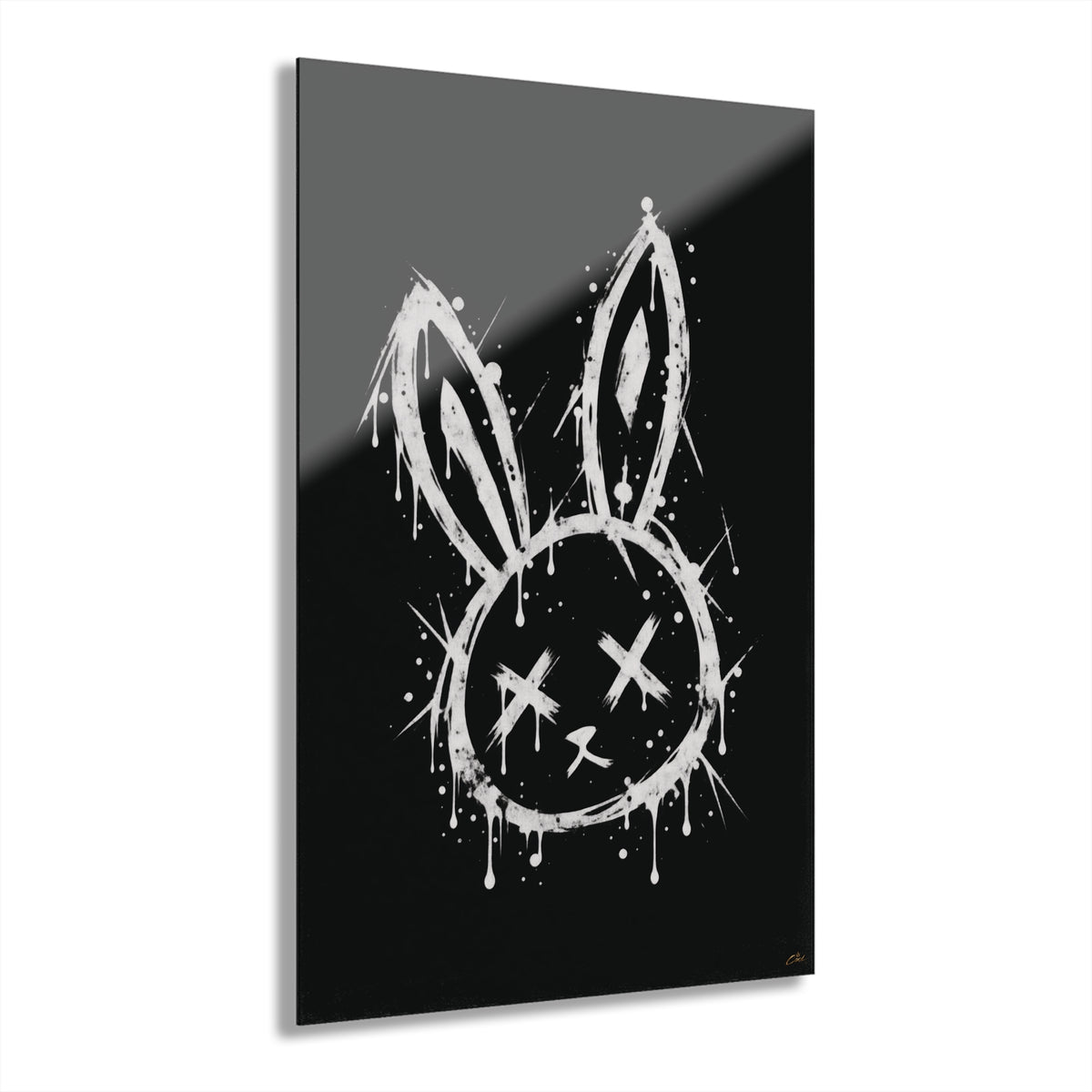 CYBER GOTH RABBIT | Acrylic Print