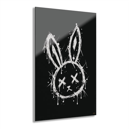 CYBER GOTH RABBIT | Acrylic Print