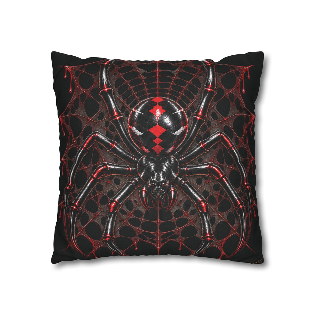 BLACK WIDOW – Spider | Gothic Throw Pillow