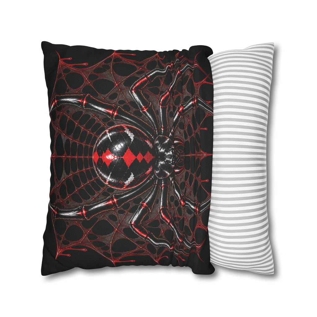 BLACK WIDOW – Spider | Gothic Throw Pillow
