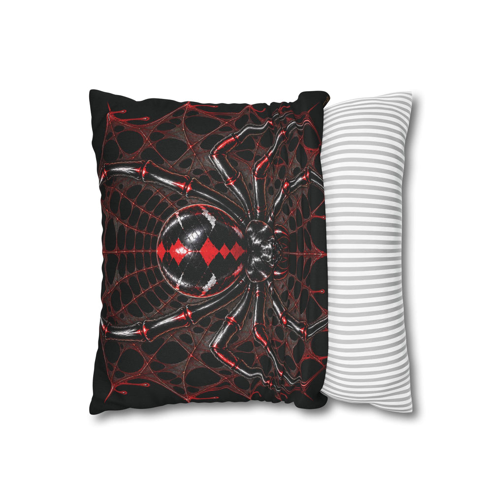 BLACK WIDOW – Spider | Gothic Throw Pillow