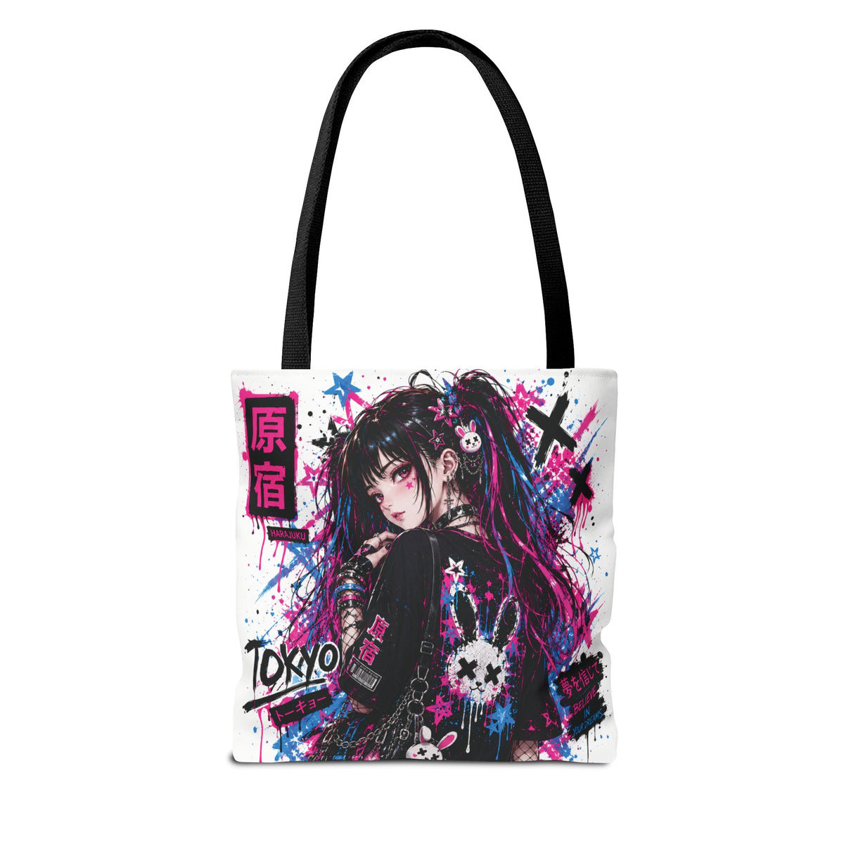 TOKYO GIRLS – Harajuku Girl | Graffiti Tote Bag