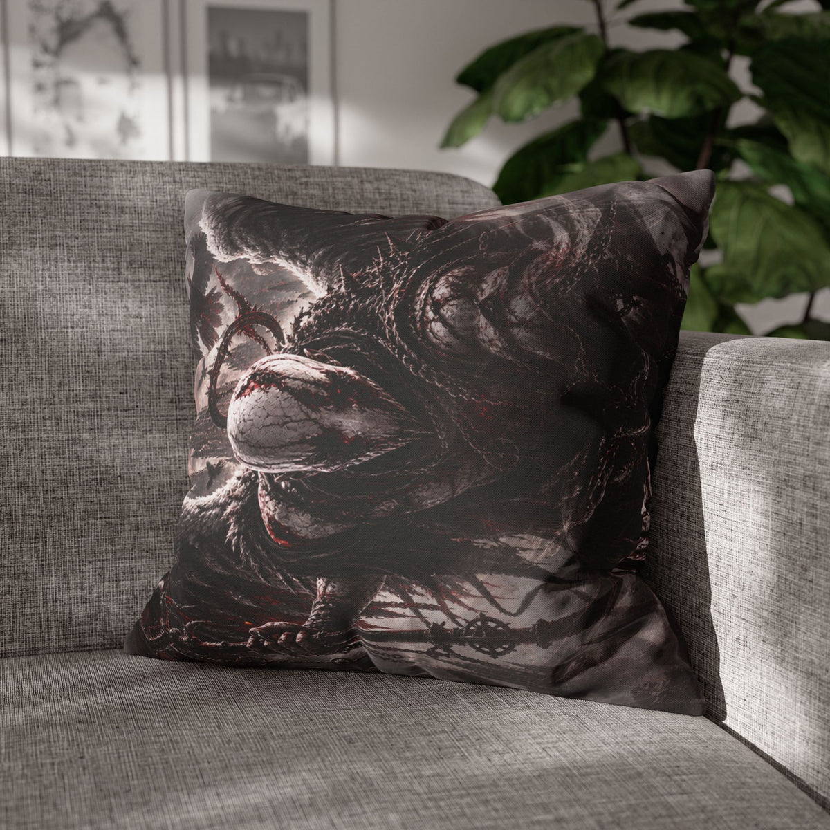FALLEN ANGEL – The Herald | Throw Pillow