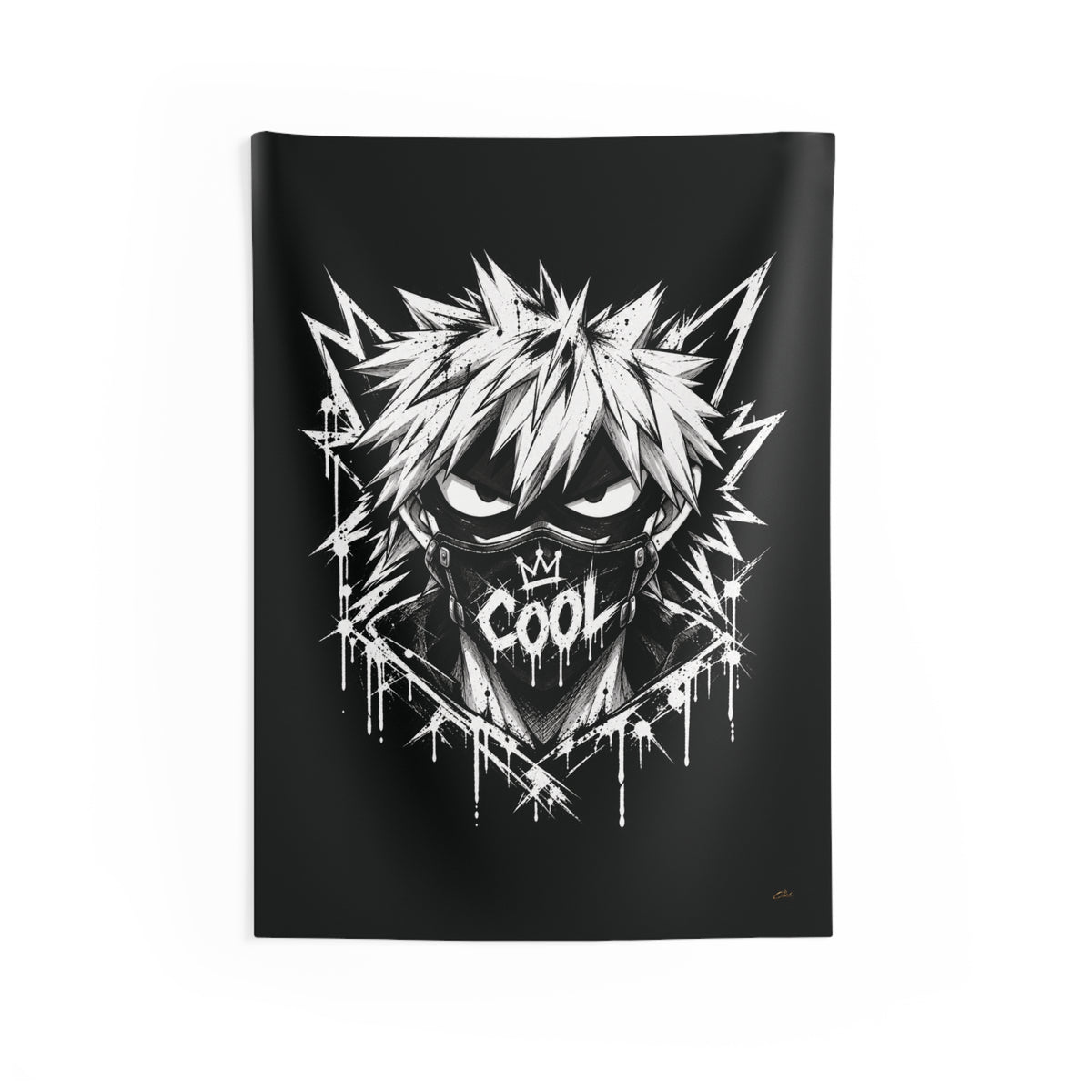 DARK REFLECTIONS – Explosive Hero | Wall Tapestry