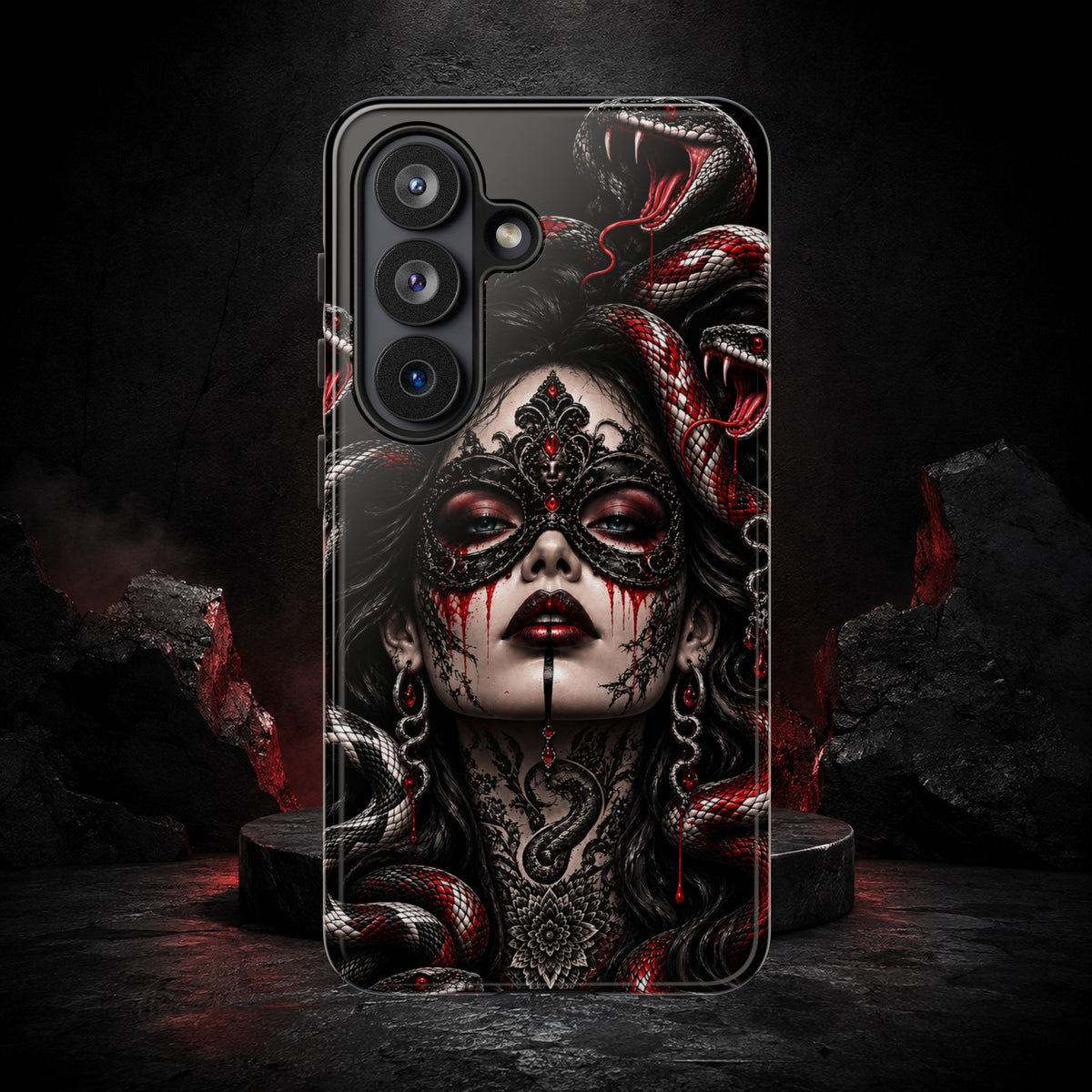 MEDUSA NOIR – Serpent Queen | Phone Case