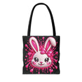 SHIBUYA 3D – Kawaii Pink Bunny Tote Bag | Tokyo Streetwear Japanese Art | Cool Living Club