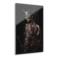 TOKYO GIRLS – Shadow Empress | Premium Acrylic Print | Japanese Gothic Wall Art | Tattoo Geisha Decor | Dark Fantasy Anime Artwork