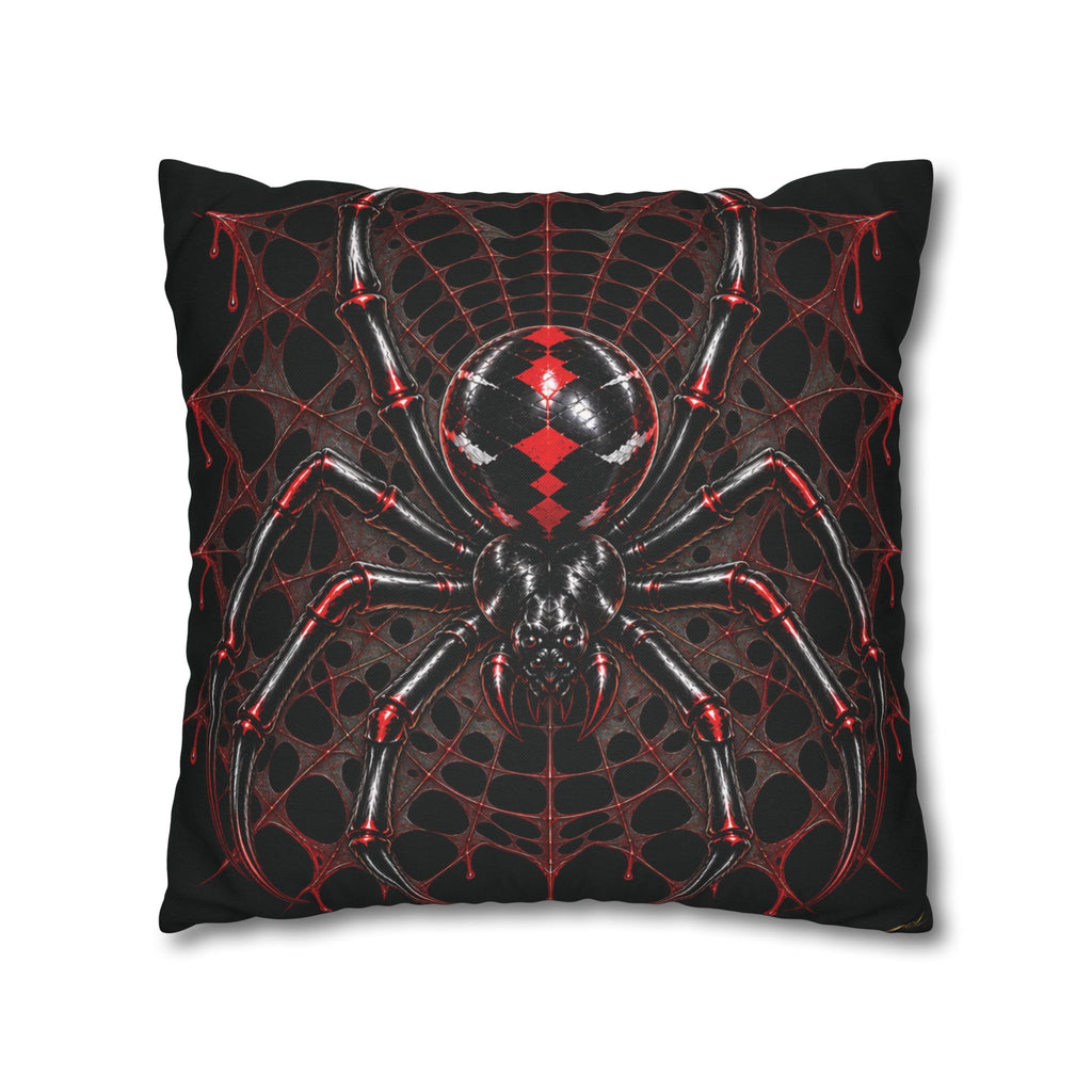 BLACK WIDOW – Spider | Gothic Throw Pillow