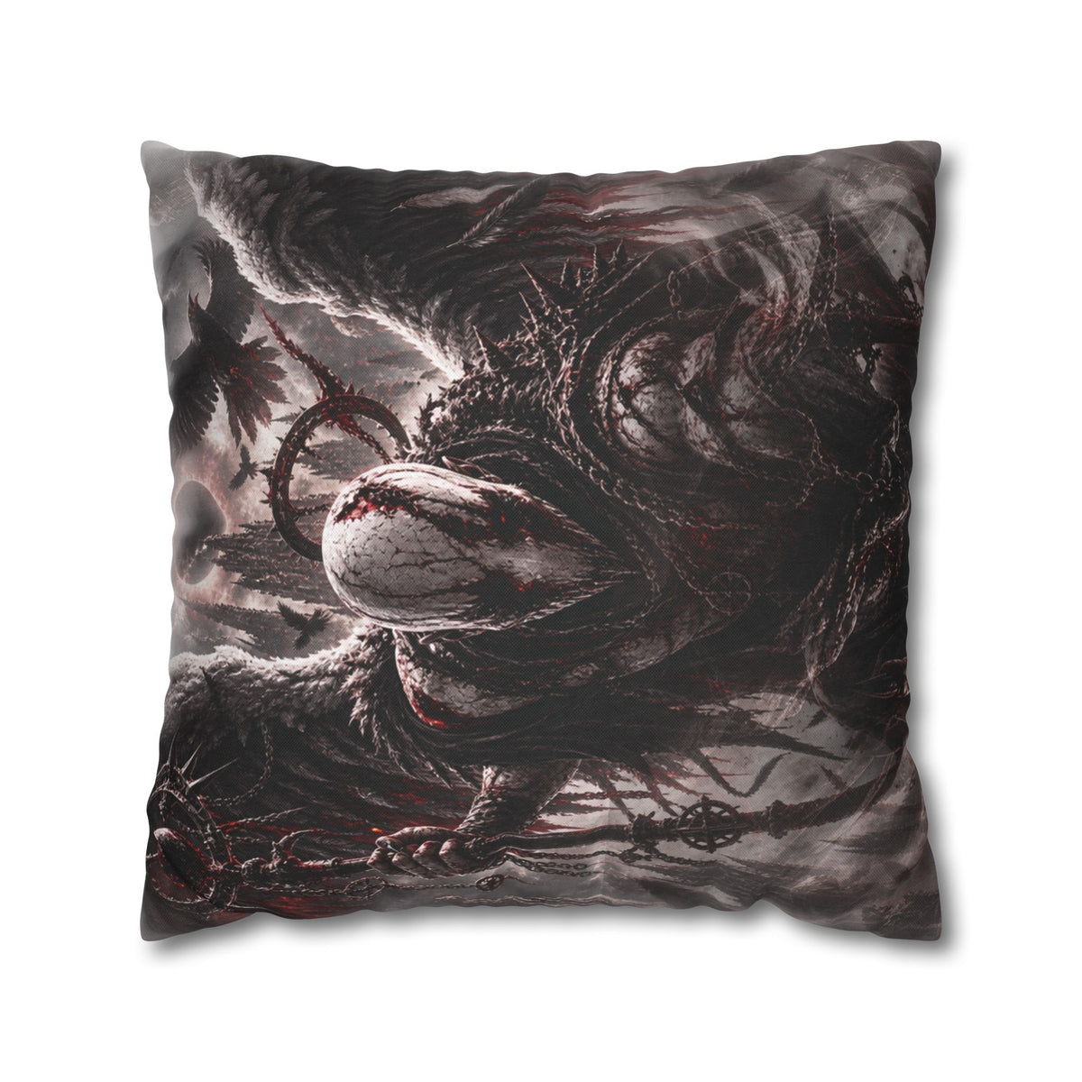 FALLEN ANGEL – The Herald | Throw Pillow