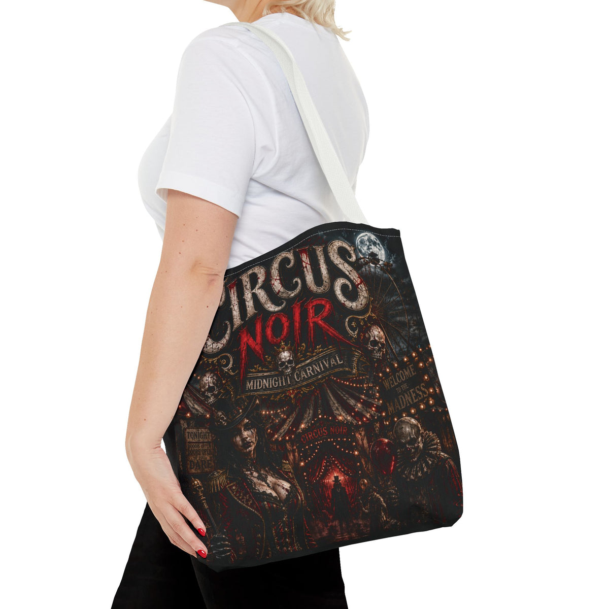 CIRCUS NOIR – Midnight Carnival | Tote Bag