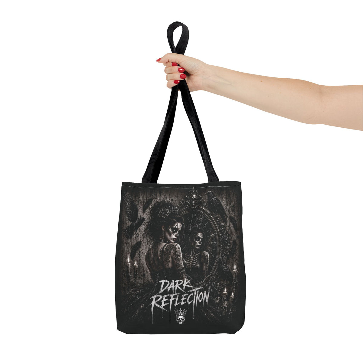 DARK REFLECTIONS – Dark Reflection | Gothic Tote Bag