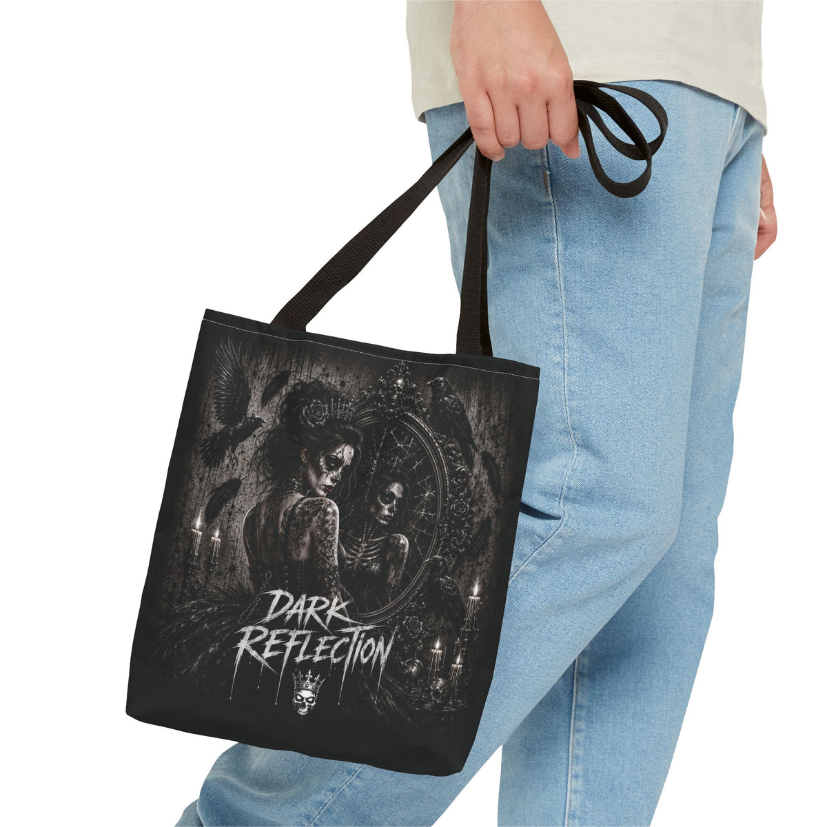 DARK REFLECTIONS – Dark Reflection | Gothic Tote Bag