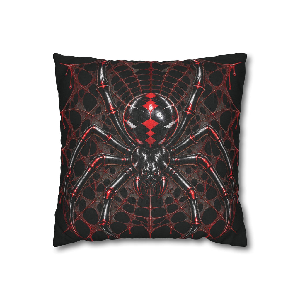 BLACK WIDOW – Spider | Gothic Throw Pillow