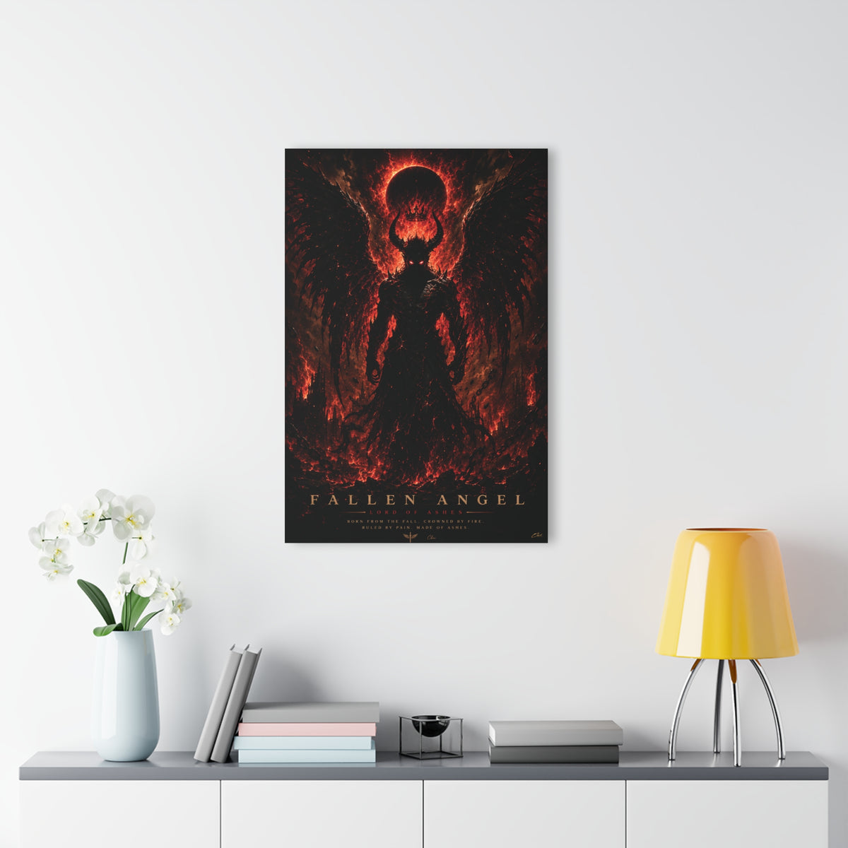 FALLEN ANGEL – Infernal Rebirth | Acrylic Print