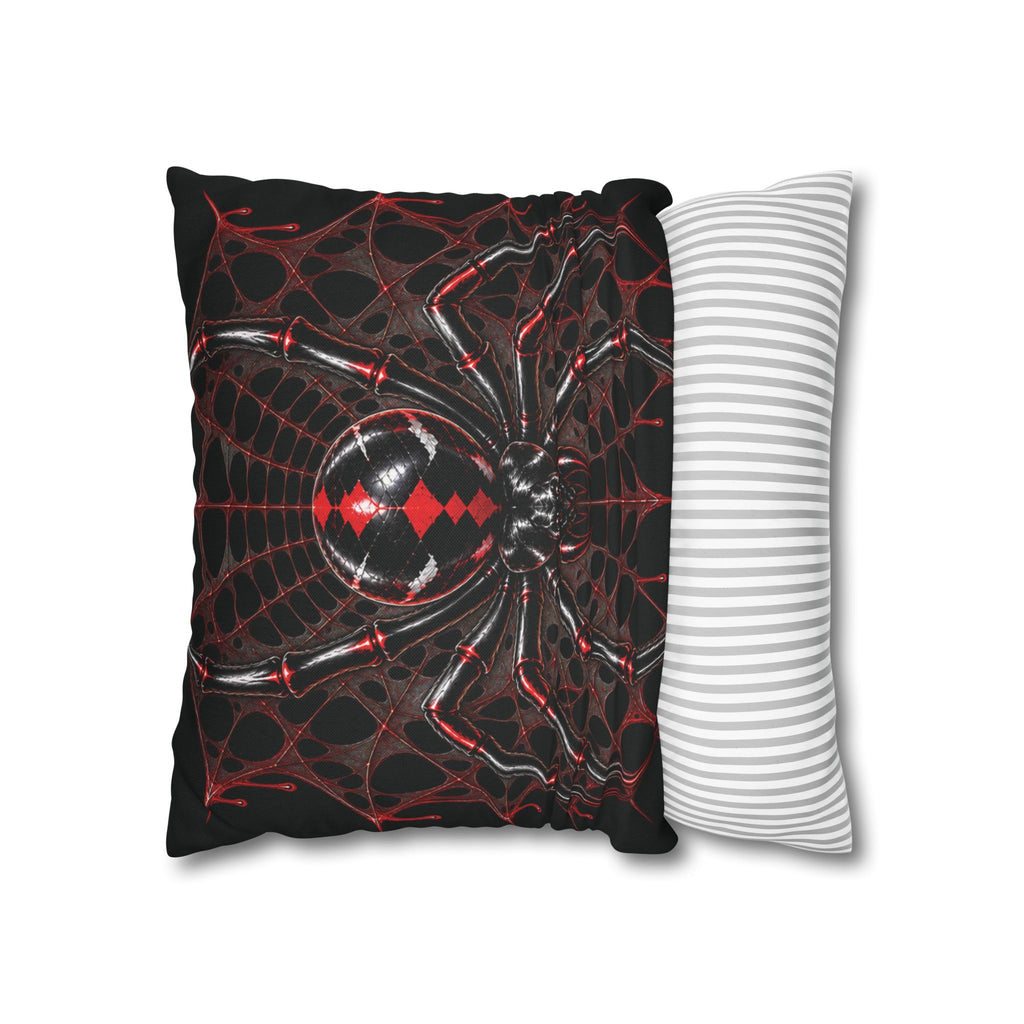 BLACK WIDOW – Spider | Gothic Throw Pillow