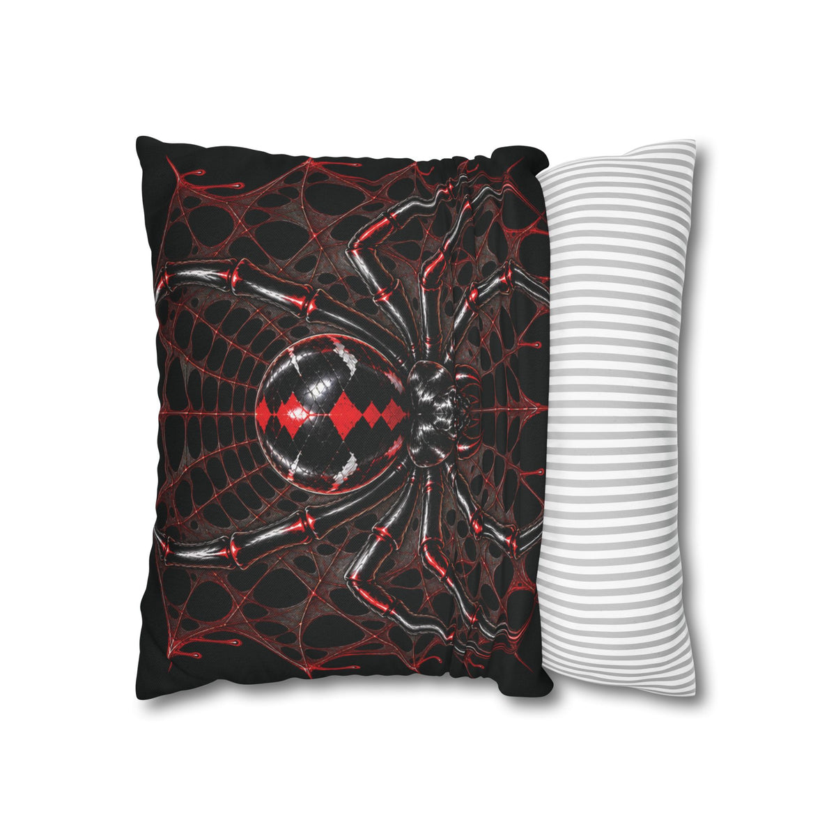 BLACK WIDOW – Spider | Gothic Throw Pillow