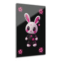 SHIBUYA NEON – Electric Bunny | Premium Acrylic Wall Art | Kawaii Anime Decor | Japanese Cyberpunk Room Art | Cool Living Club